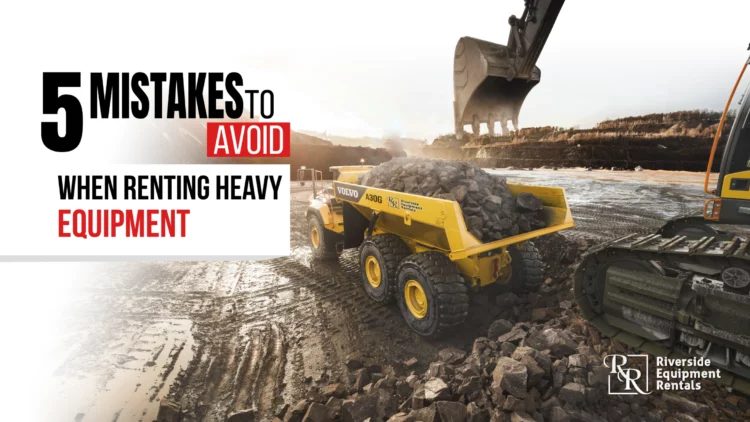 renting heavy machinery Abbotsford