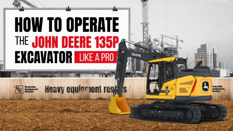 John Deere 135P Excavator
