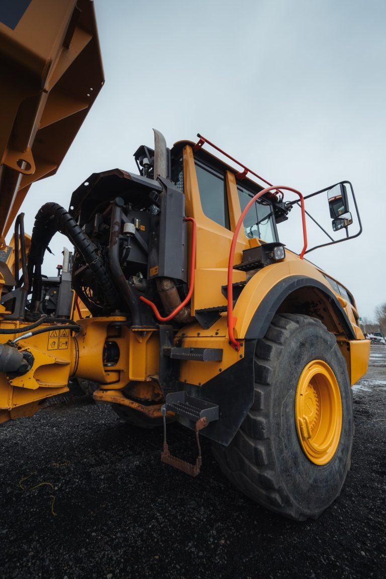 Volvo articulated truck