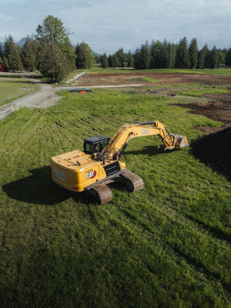 CAT excavator