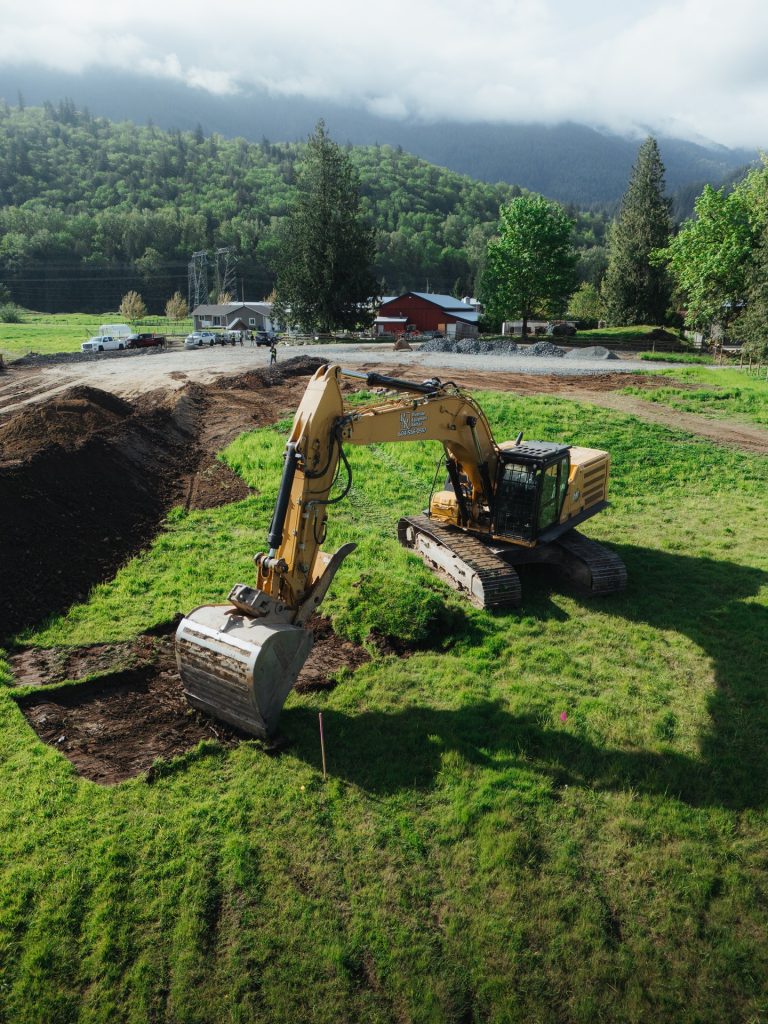 CAT excavator
