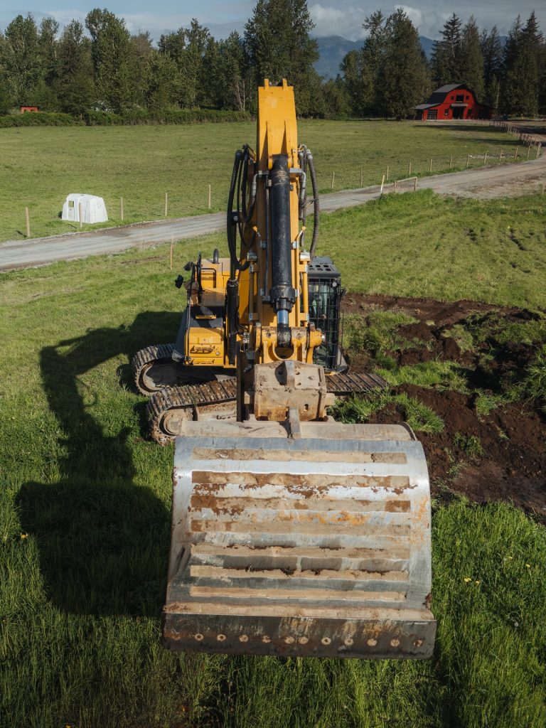 CAT excavator