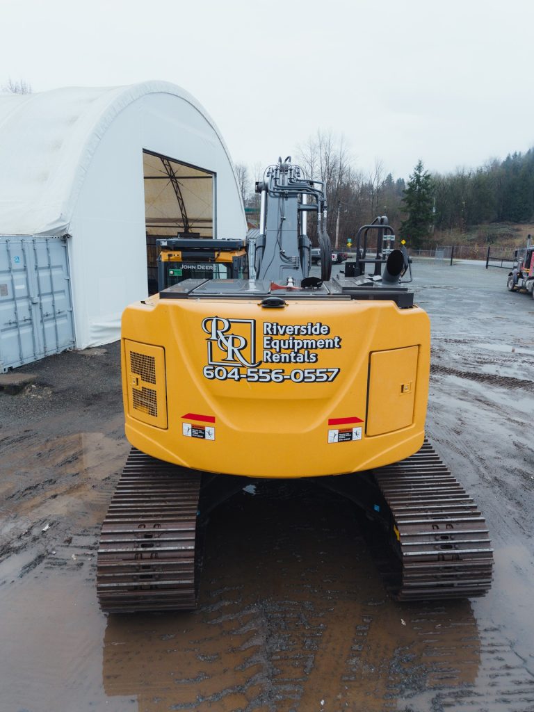 John Deere excavator