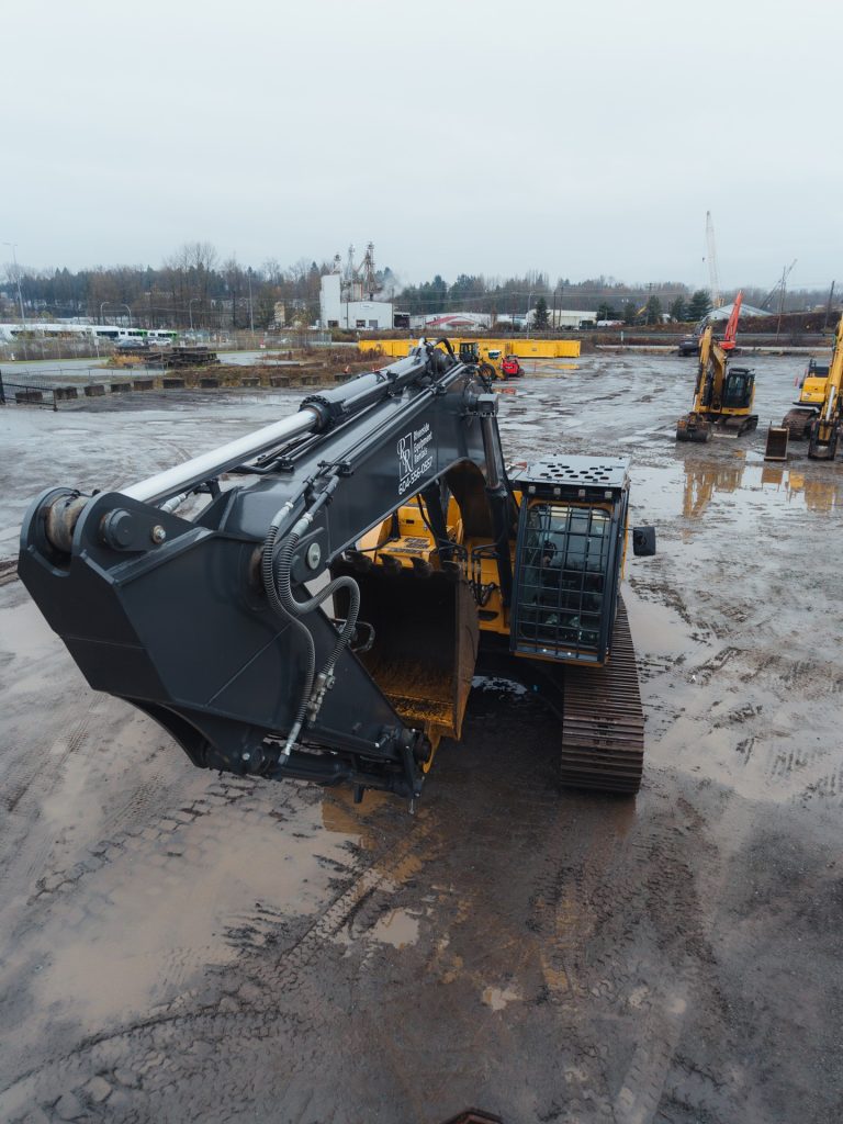 John Deere excavator