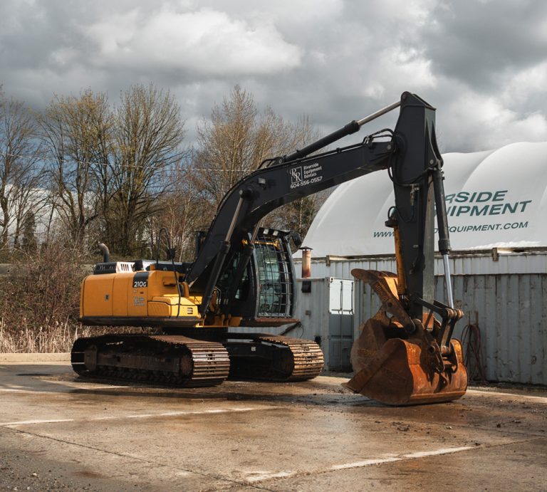John Deere excavator