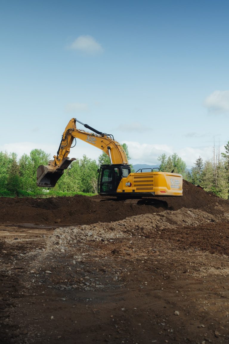 CAT excavator