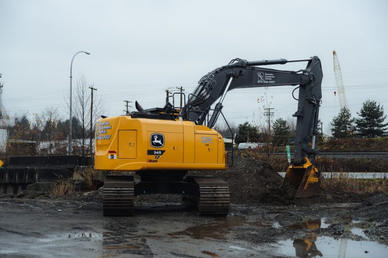 John Deere excavator