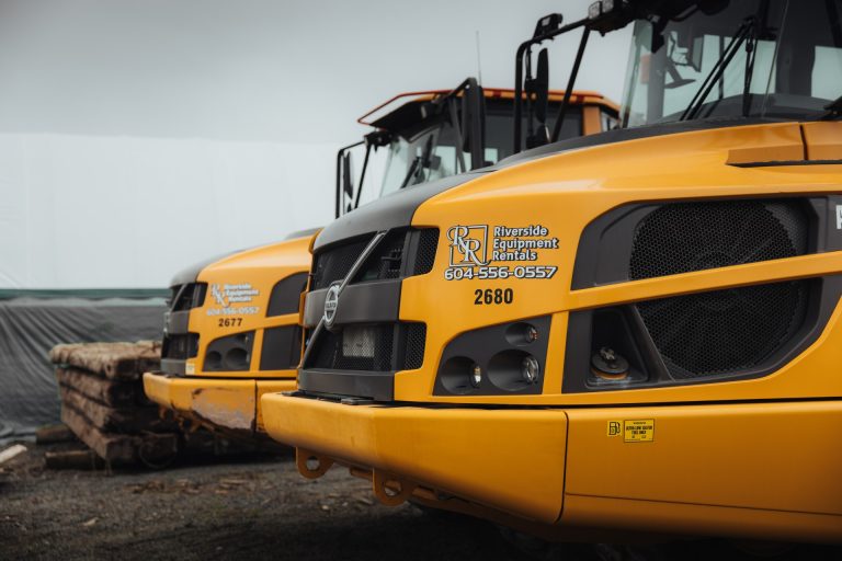 Volvo articulated truck