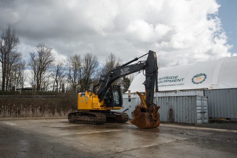 John Deere excavator