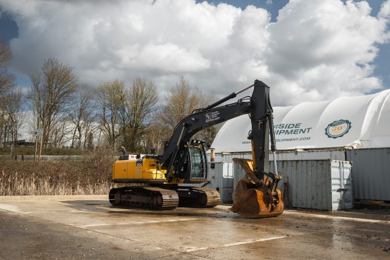 John Deere excavator