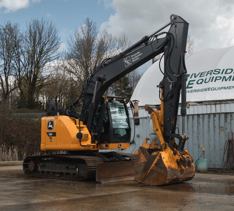 John Deere excavator