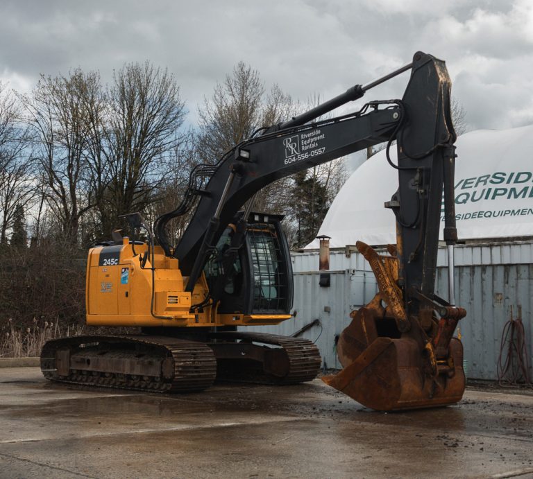 John Deere excavator