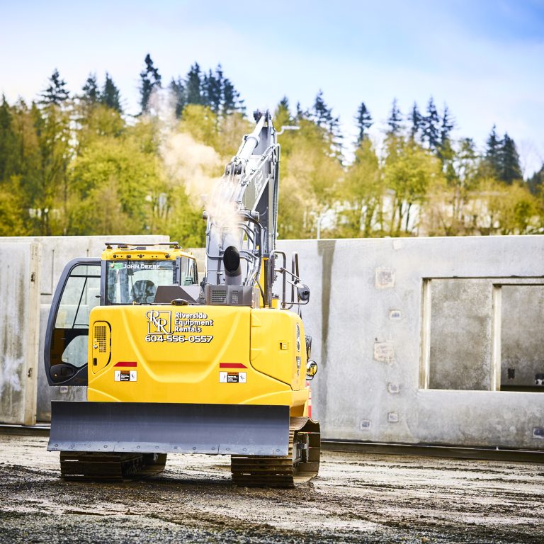 John Deere excavator