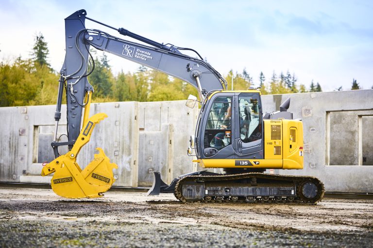 John Deere excavator