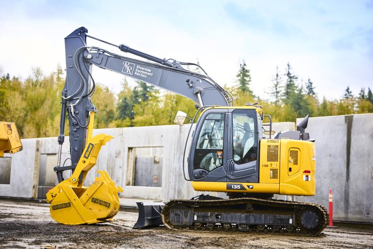 John Deere excavator