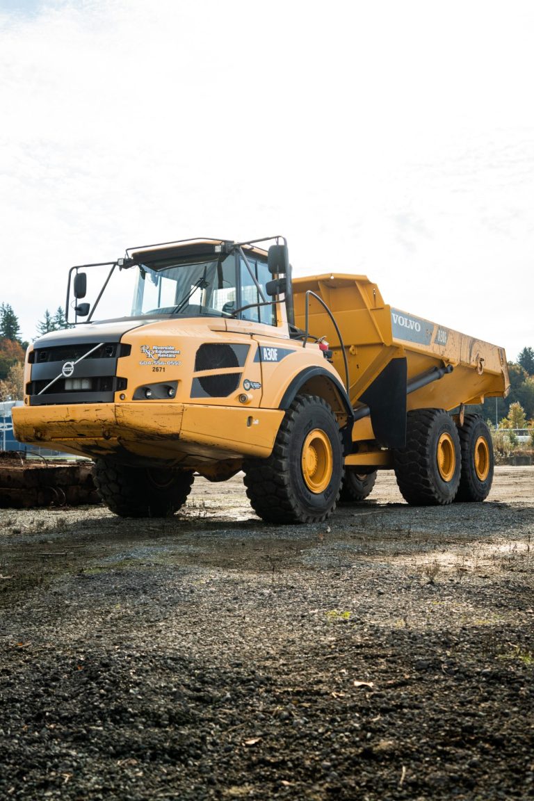 Volvo articulated truck