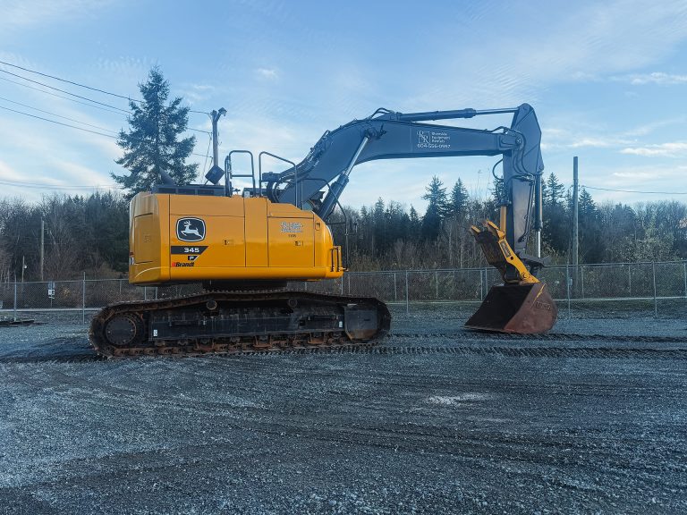 John Deere excavator
