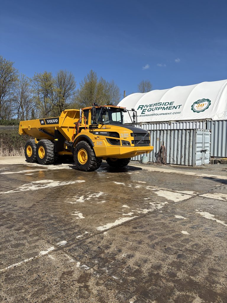 Volvo articulated truck